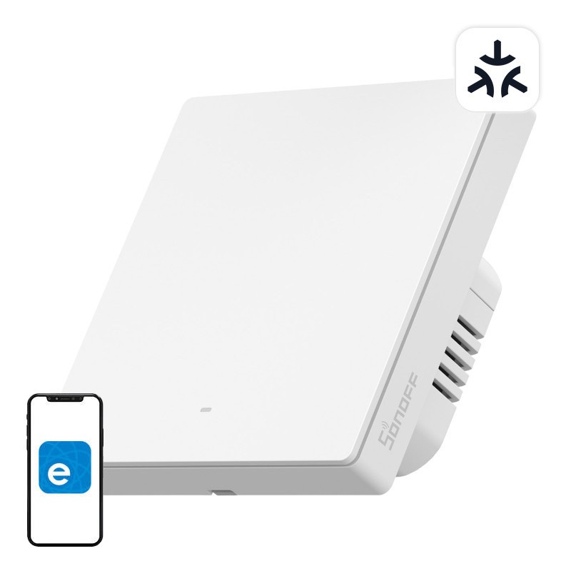 SONOFF M5-1C-86W WiFi Matter nutikas seinalüliti (1 kanal)