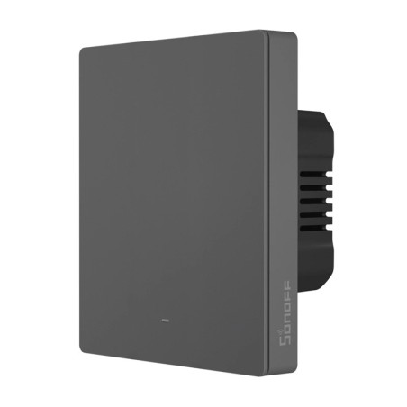 Nutikas WiFi seinalüliti SONOFF M5-1C-80 (1-kanaliline, raami jaoks, grafiit)