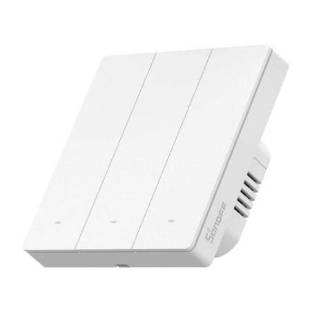 Sonoff ZBM5-3C-86W (3-kanaliline) Zigbee nutikas puutetundlik seinalüliti