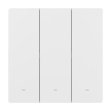 Sonoff ZBM5-3C-86W (3-kanaliline) Zigbee nutikas puutetundlik seinalüliti