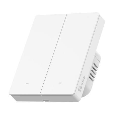 Sonoff ZBM5-2C-80W (2-kanaliline) Zigbee nutikas puutetundlik seinalüliti