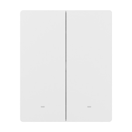 Sonoff ZBM5-2C-80W (2-kanaliline) Zigbee nutikas puutetundlik seinalüliti