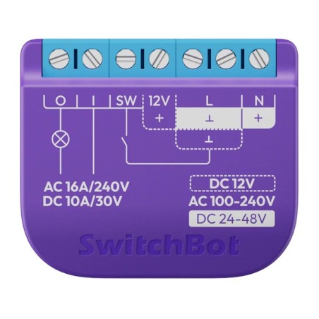 Intelligentne SwitchBoti releelüliti 1 pingevaba kontaktiga