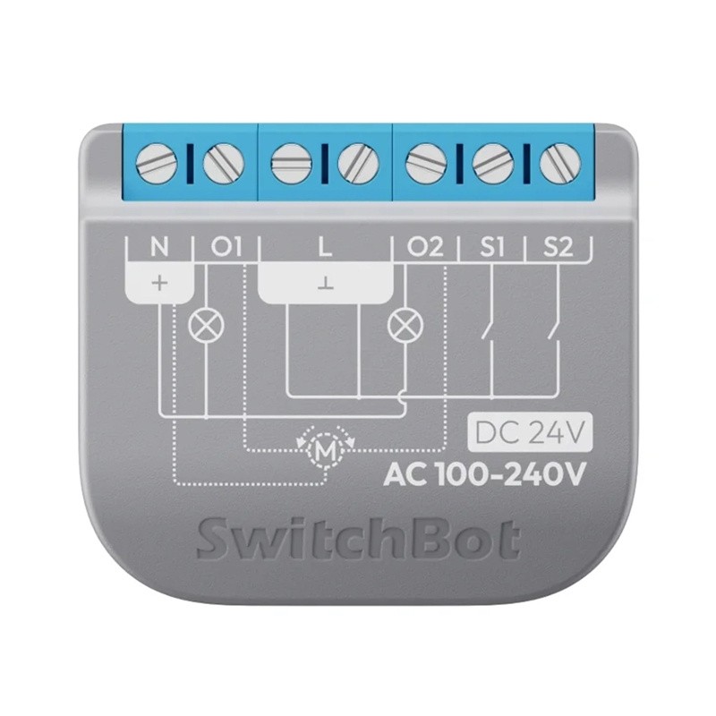 SwitchBoti releelüliti 2PM intelligentne kahe kanaliga lüliti