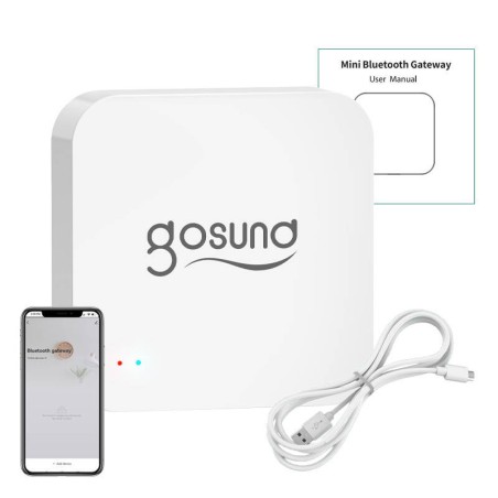 Nutikas Bluetooth BLE, WiFi Mesh Gateway koos alarmiga Gosund G2 Tuya