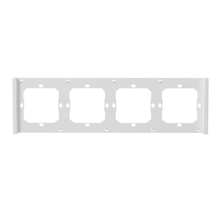 Raam lülitile M5 80 neljakordne 4-kordne SONOFF M5-4C-80-FW (valge)