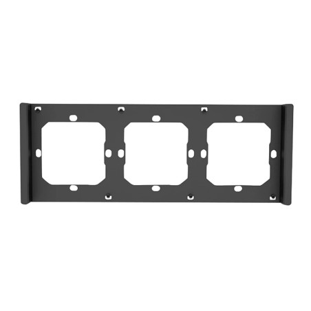 Raam lülitile M5 80 kolmekordne 3-kordne SONOFF M5-3C-80-F (grafiit/must)