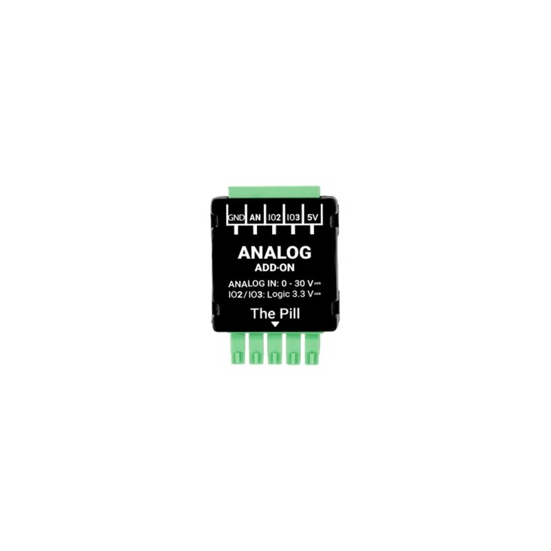 SHELLY 0-30V Analog Module—an add-on for the Shelly Pill