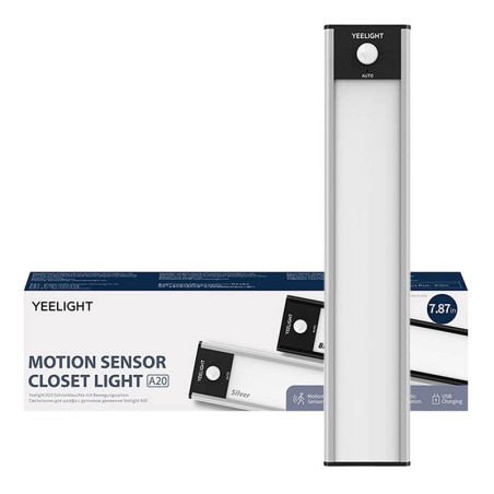 Yeelight Closet Light Hõbedane 20cm 2700K