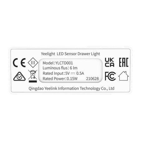 Yeelight LED sensoriga sahtli valgus
