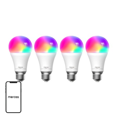 Meross MSL120 WiFi nutikas LED-lamp (HomeKit) (neli komplekti)