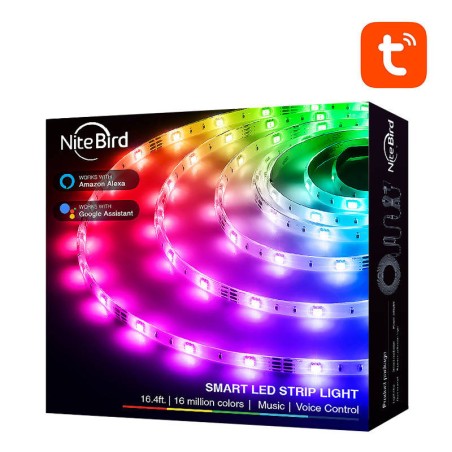 Nutikas WiFi RGB LED valgusriba NiteBird SL3 (2x5m), Tuya