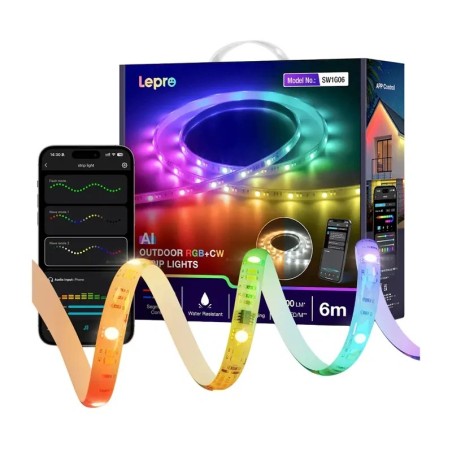 LEPRO SW1-6 RGB Smart LED riba, 6 m
