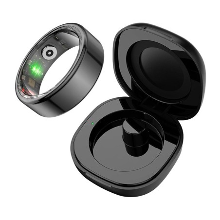 COLMI R02 Smart Ring, suurus 8, 18,1 mm (must) + laadimisümbris