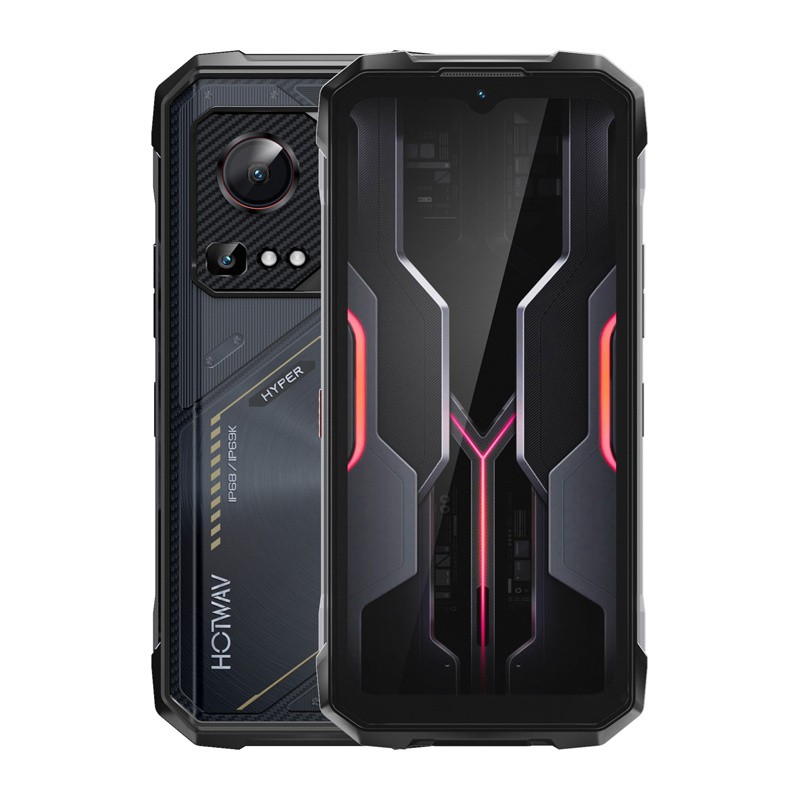 HOTWAV Hyper 7S nutitelefon (kollane)