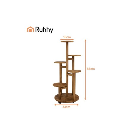 Lille postament ratastel 86 cm | FreshDesign.ee