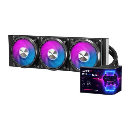 DarkFlash UV360 protsessori jahuti (must)