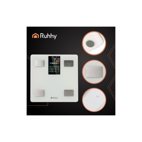 LCD analüütiline vannitoakaal, valge