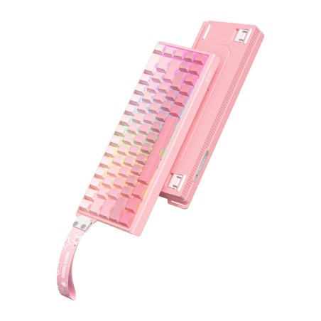 ONIKUMA G69 klaviatuur (roosa) (QWERTY)