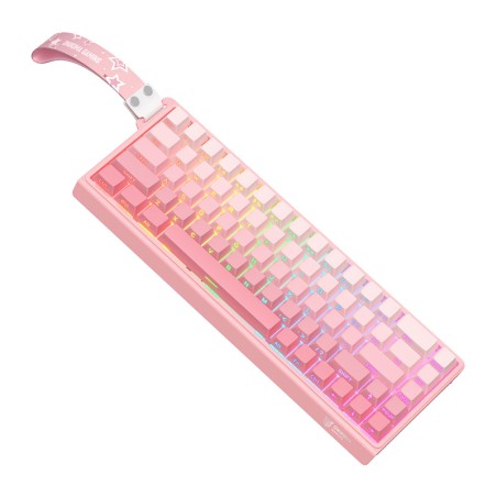 ONIKUMA G69 klaviatuur (roosa) (QWERTY)