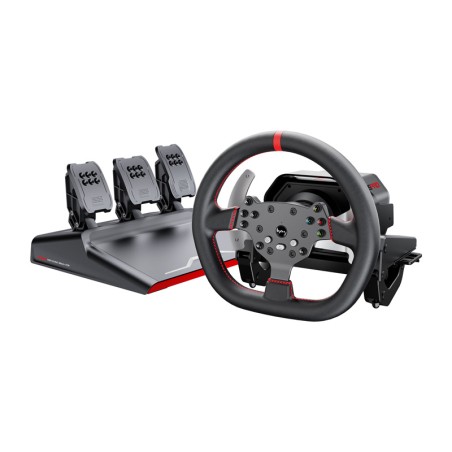 PXN-V10 Pro mängukomplekt - rool + pedaalid + kinnitusklambrid (PC / PS4 / Xbox One / Xbox Series X|S)