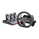PXN-V10 Pro mängukomplekt - rool + pedaalid + kinnitusklambrid (PC / PS4 / Xbox One / Xbox Series X|S)