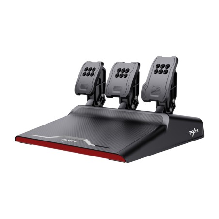PXN-V10 Pro mängukomplekt - rool + pedaalid + kinnitusklambrid (PC / PS4 / Xbox One / Xbox Series X|S)