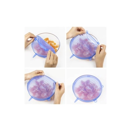 Silikoon kausi kaaned, 6 tk | FreshDesign.ee