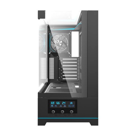 Darkflash DY450 ​​PRO arvuti korpus (must) + 1 ventilaator