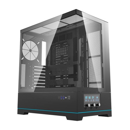 Darkflash DY451 arvutikorpus ilma ventilaatoriteta (must)