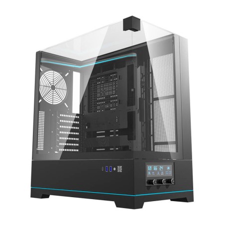 Darkflash DY450 ​​arvutikorpus ilma ventilaatoriteta (must)