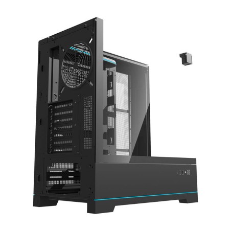 Darkflash DY450 ​​arvutikorpus ilma ventilaatoriteta (must)