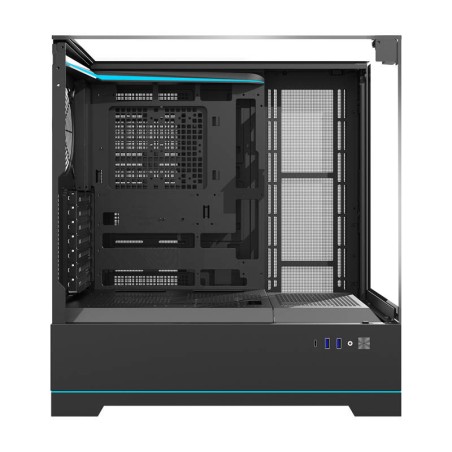 Darkflash DY450 ​​arvutikorpus ilma ventilaatoriteta (must)