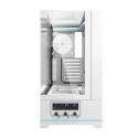 Darkflash DY450 ​​arvutikorpus ilma ventilaatoriteta (valge)