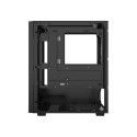 Darkflash M305 võrgust arvutikorpus ilma ventilaatoriteta (must)