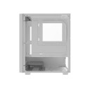 Darkflash M305 arvutikorpus ilma ventilaatoriteta (valge)