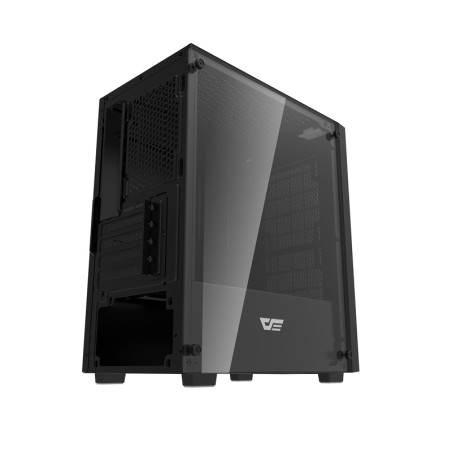 Darkflash M305 arvutikorpus ilma ventilaatoriteta (must)