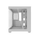 Darkflash C275P arvutikorpus ilma ventilaatoriteta (valge)