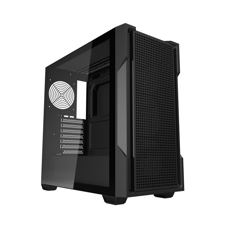 Darkflash DS900 võrgust arvutikorpus ilma ventilaatoriteta (must)