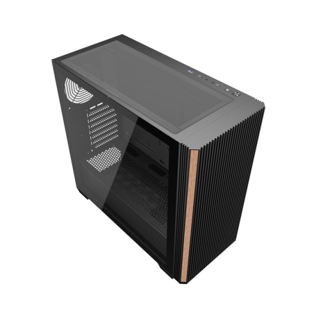 Darkflash DS900WS ATX arvutikorpus ilma ventilaatoriteta (must)