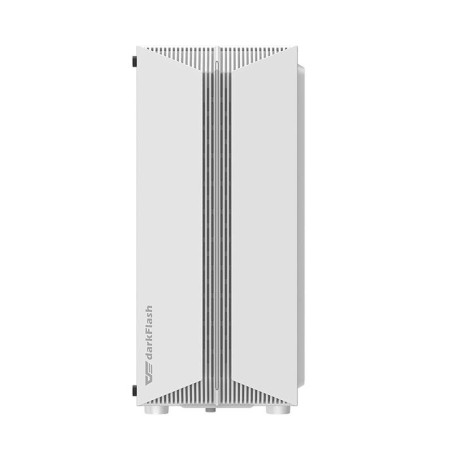 Darkflash DK151 LED arvuti korpus (valge) + 3 RGB ventilaatorit