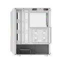 Darkflash DK151 LED arvuti korpus (valge) + 3 RGB ventilaatorit
