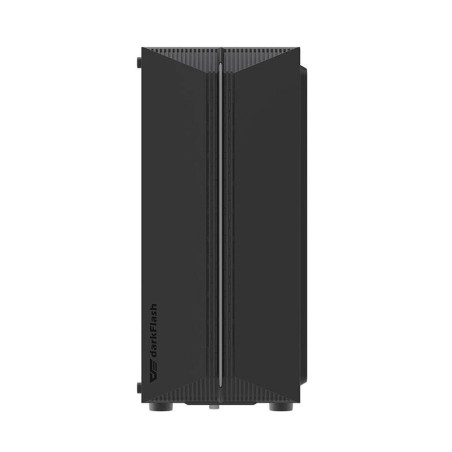 Darkflash DK151 LED arvuti korpus (must) + 3 RGB ventilaatorit