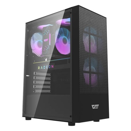 Darkflash A290 arvuti korpus (must) + 3 ventilaatorit