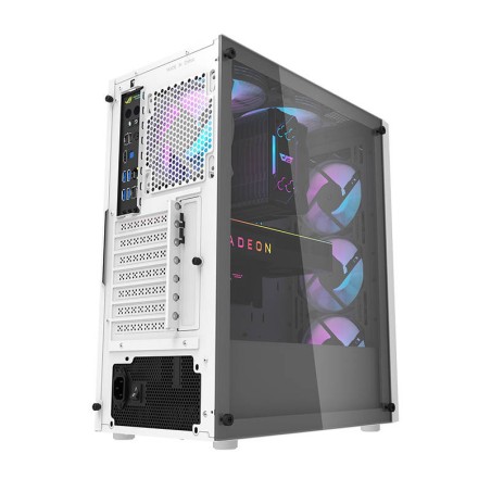 Darkflash DK351 arvuti korpus (valge) + 4 RGB ventilaatorit