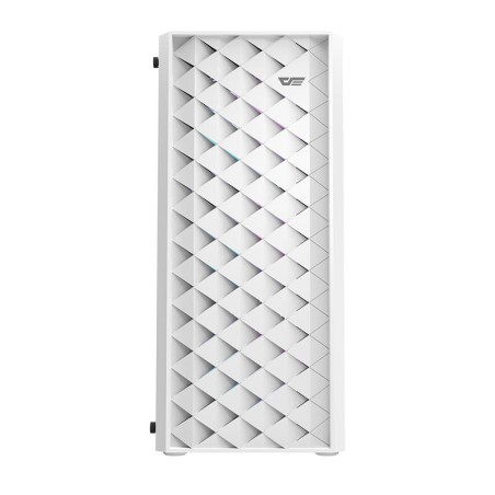 Darkflash DK351 arvuti korpus (valge) + 4 RGB ventilaatorit