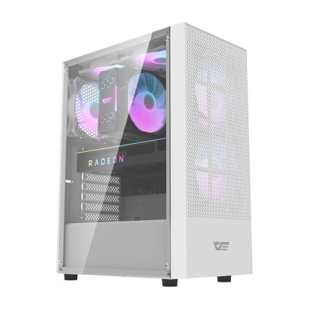 Darkflash A290 arvuti korpus (valge) + 3 RGB ventilaatorit