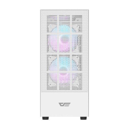 Darkflash A290 arvuti korpus (valge) + 3 RGB ventilaatorit