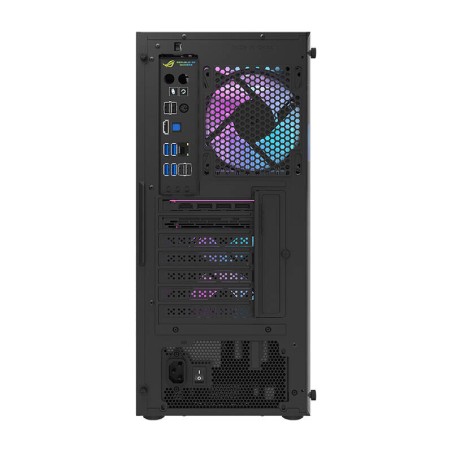 Darkflash DK351 arvutikorpus (must) + 4 RGB ventilaatorit