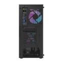 Darkflash DK351 arvutikorpus (must) + 4 RGB ventilaatorit